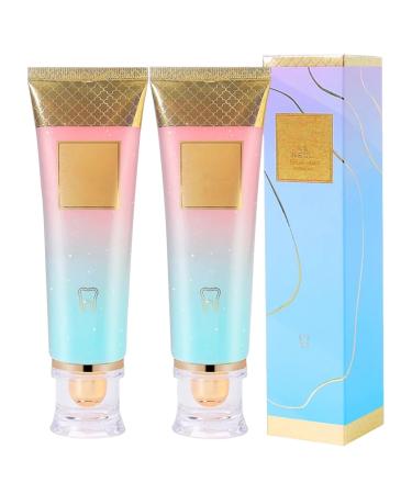 Xoermioy Niacinamide Whitening Toothpaste Xoermioy Dazzle White Toothpaste Fresh Breath Repair and Protect Teeth Toothpaste for Sensitive Teeth Antiplaque Natural Peppermint (2)