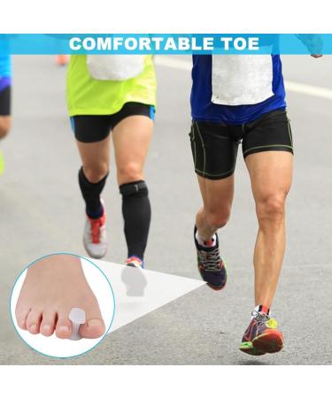  Autuuuckee Silicone Toe Spreader & Separator 4 Pairs for Bunions & Hallux Correction Comfort & Support in White  - Buy Online on GoSupps.com