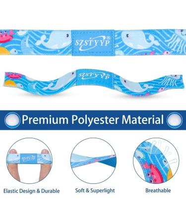SzStyype Motion Sickness Bands for Kids | All-Natural Travel & Sea Sickness Wristbands | Cruise Essential | Ocean Blue & Heart Pink - M Size - Buy Online on GoSupps.com