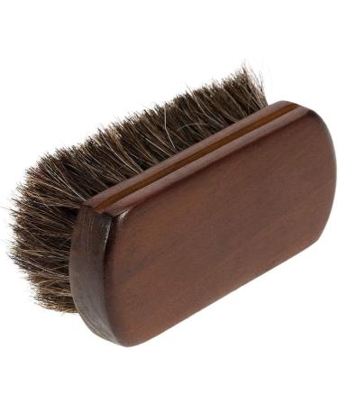 Natural Horse Hair Whisker Brush - Premium Facial Cleaning & Shaving Brush for Men | Barber Equipment Tools - Buy Online on GoSupps.com