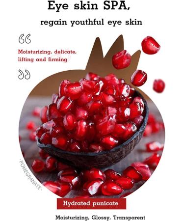 IFFANY Pomegranate Eye Cream with Collagen Pomegranate Eye Cream Firming and Lifting Eye Cream Anti-Aging Eye Cream with Collagen - Buy Online on GoSupps.com