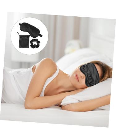 Yardenfun 3pi ces Masque de Sommeil Cache- il Bandeau avec lastiques pour Yeux Ensemble Pochette Cordon - Buy Online on GoSupps.com