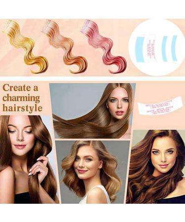 Acfthepiey 360Pc/Lot Super Strong Double-Layer Tape Wig Adhesive Extended Hair Strip Waterproof for Toupee Lace Wig Tape Film Easy to Use - Buy Online on GoSupps.com