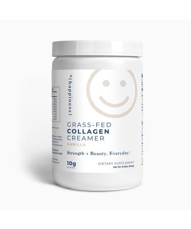 Collagen Creamer Grass-Fed Hydrolyzed Vanilla 10g Protein per serving Enhance Coffee & Smoothies for Glowing Skin Hair & Nails - by LP5*