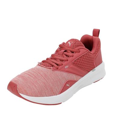 PUMA Unisex NRGY Comet Running Shoes Heartfelt Rose Dust White Silver 38 EU
