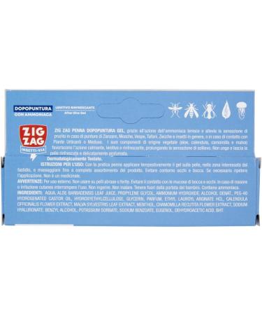 ZIG ZAG Soothing After-Puncture Pen with Ammonia relieves itching indicated for insect bites Content 15 ML - Buy Online on GoSupps.com