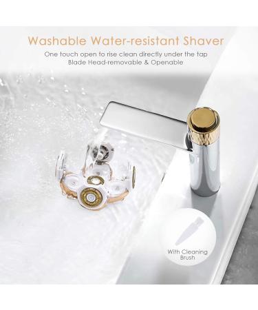 Electric Razor for Women & Men - Painless Hair Removal for Face, Body & Bald Head - Cordless Wet Dry Shaver with USB Recharge - Waterproof Bikini Trimmer - Buy Online on GoSupps.com
