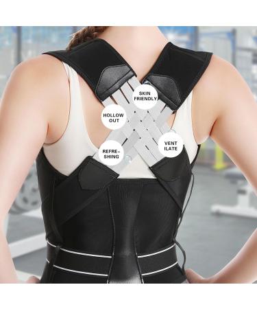 Adjustable Back Support Bandage & Posture Corrector Belt - Unisex Camelback Straightener for Improved Posture & Relief - Buy Online on GoSupps.com