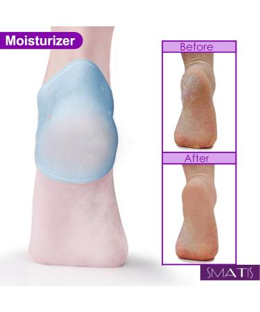 Buy Smmatis Heel Spur Cushions - 4 Pack for Plantar Fasciitis Heel Pain Relief Achilles Tendon Inflammation & Bone Spurs - International Shipping Available - Buy Online on GoSupps.com