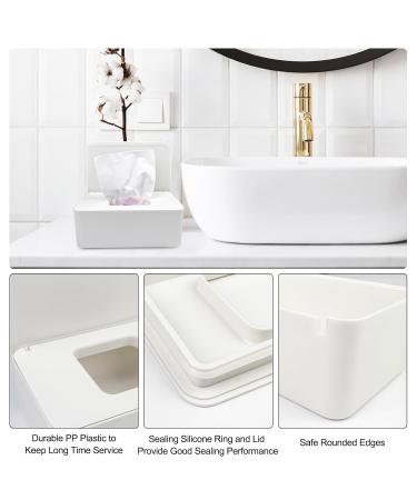 Premium Wet Wipes Box - Lectorias PP Material Sealed Tissue Container for Adults Cosmetic Towels & Handkerchiefs - International Shipping Available - Buy Online on GoSupps.com