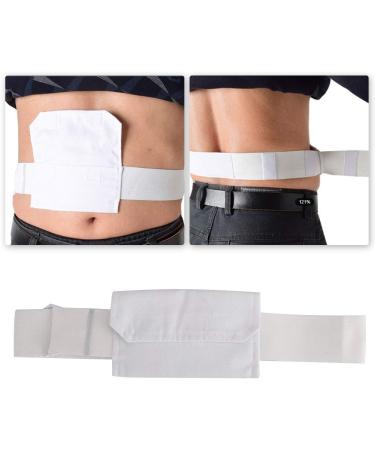 Buy Peritonaliquelats Belt - Adjustable PD Belt for Peritoneal Dialysis - Medical Pocket with Cover | G-Hose Catheter & Accessories (White) - Buy Online on GoSupps.com