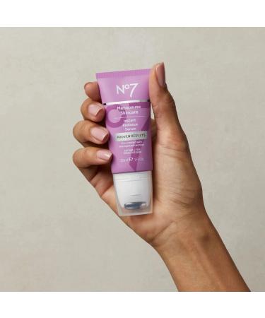 No7 Menopause Skincare Instant Radiance Serum (30ml) - Brighten & Revitalize Skin - Buy Online on GoSupps.com
