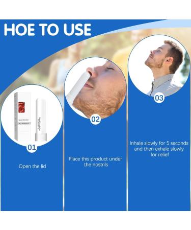 TKAART Memory Boost Inhaler for Focus & Mental Clarity - Natural Essential Oil Nasal Inhaler Portable Anti-Aging Aromatherapy Stick for Brain Health Concentration Support (2 Pcs) - Buy Online on GoSupps.com