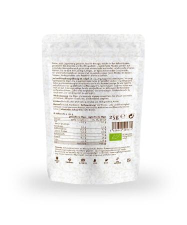 Buy Organic Dulse Flakes - Wild Atlantic Seaweed | Vegan Umami Seasoning - 50g (2x25g) - Pureeraw - Buy Online on GoSupps.com
