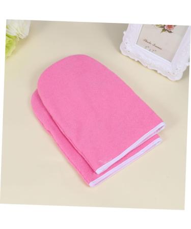 minkissy Warming Gloves 2 Pairs Insulated Gloves Hand Treatment Mitts Paraffin Wax Gloves Bath Treatment Mitt Hand Spa Cover Cotton Gloves Pink Thicken Warm Gloves - Buy Online on GoSupps.com