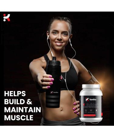 Shop Kenko Essentials K-Builder Vegan Protein Blend (Vanilla) - Best International Shipping & Quality Nutrition - Buy Online on GoSupps.com
