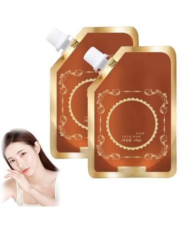 Juelreou Freckle Removal Mask 2024 New Anti-Blemish Anti-Aging Anti-Wrinkle Tear-Off Mask Skin Reduces Fine Lines Rejuvenation Mask Sleep Facial Maskfor Moisturizing Cleans Pores(2pc) Gold 1 Count (Pack of 1) Gold