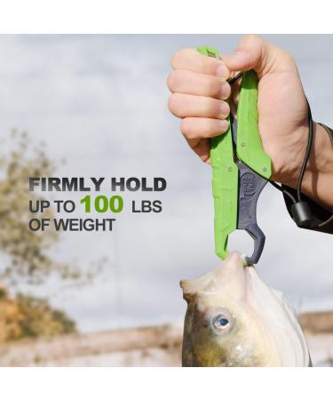 Snail Trail 7.5''/9'' Floating Fish Gripper - Catfish Mouth Pliers & Digital Scale Hook Clamp - Saltwater Lip Grip Tool - Gifts for Men - Buy Online on GoSupps.com