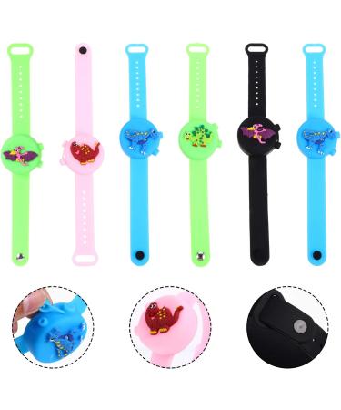 Alipis 18 pcs Dinosaur Wearable Silicone Refillable Liquid Bracelets - Pack of 1 - Buy Online on GoSupps.com