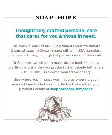 Soapbox Sea Minerals & Blue Iris Hand Lotion - 3 Pack 12oz Pump Bottles | Vegan & Cruelty-Free Moisturizing Cream for Dry Skin - Buy Online on GoSupps.com
