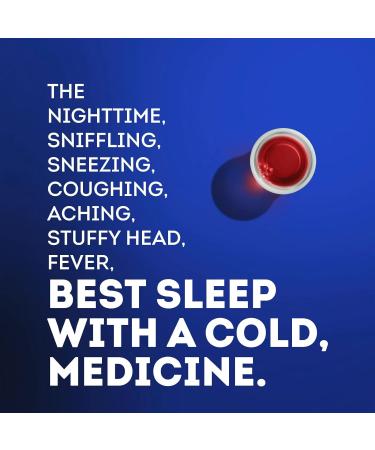 Vicks NyQuil Severe Shots Cold and Flu Nighttime Relief Liquid 1 Fl Oz - Pack of 4 - Buy Online on GoSupps.com