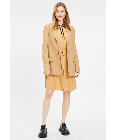 Tamaris Women's Bad Urach Blazer 14 Iced Coffee - Buy Online on GoSupps.com