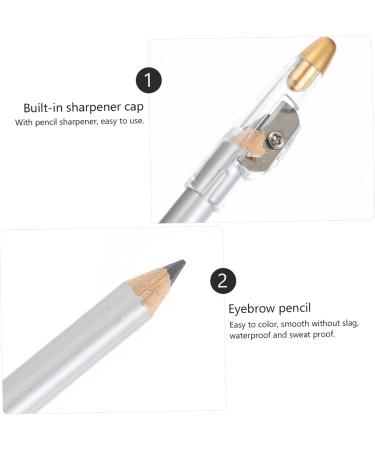 Angoily 8pcs Strokes Eyeliner Girls Makeup Women Eyebrow -in- Sharpener Tool Pencils with Brighten Pencil 1 count (Pack of 1) As Shown - Buy Online on GoSupps.com