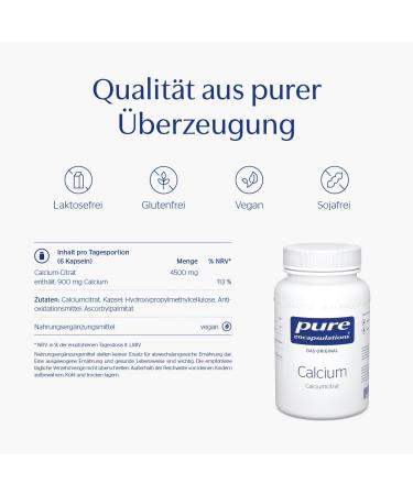Pure Encapsulations Calcium Citrate - Optimally Absorbable Vegan Capsules | 90 Count - International Shipping Available - Buy Online on GoSupps.com