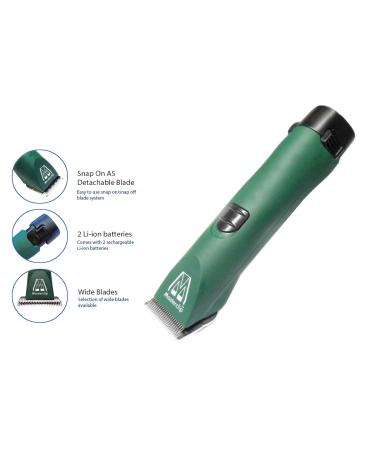 Cordless MD Roamer Cob Kit Horse Clipper/Trimmer with 10F and 7 Skip Blades - for Feathers and Hogging Manes - Buy Online on GoSupps.com
