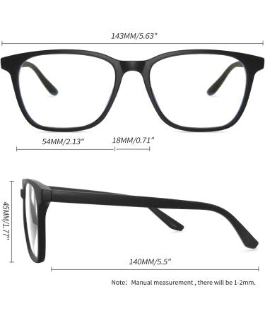 Shop Joopin Blue Light Filter Glasses for Men & Women | Gaming & Computer Glasses with B-Classic Black Design - Buy Online on GoSupps.com