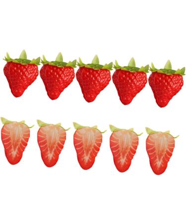 Alipis Fruit Decor 40 Pcs Artificial Strawberry Fruit Home Decor Strawberries Fake Strawberry Lifelike Strawberry Cute Strawberry Stuff Strawberry Birthday Decorations Pvc Props Window As Shownx4pcs 4.00X3.00X3.00CMx4pcs - Buy Online on GoSupps.com