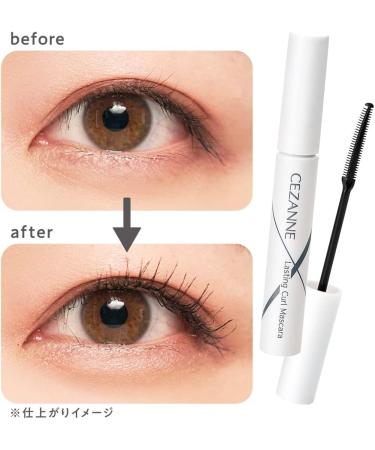 Cezanne Cezanne Lasting Curl Mascara Clear - Buy Online on GoSupps.com