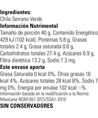 Fresh Harvest ground Serrano chilli 40g/ Chile Serrano molido picoso. Hot - Buy Online on GoSupps.com