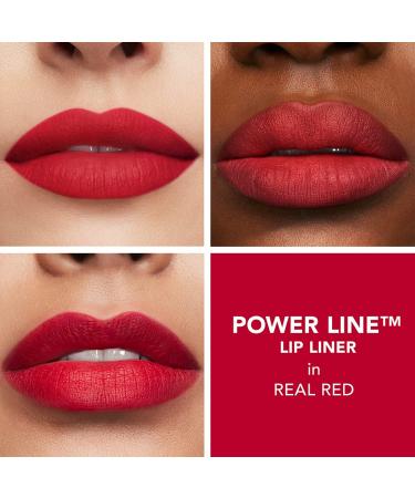 Buxom Power Line Plumping Lip Liner - Real Red | Long-lasting formula for full, defined lips - Buy Online on GoSupps.com