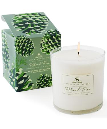 Soap & Paper Factory Roland Pine 9.5 oz Large Soy Candle