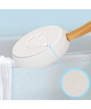 17 Lotion Applicator for Back - Easy Reach & Washable | Self Tanner Applicator with 1 Handle & 2 Pads - Buy Online on GoSupps.com