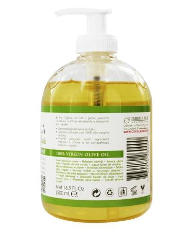 Olivella Face and Body Soap - 16.9 fl oz | Natural Olive Oil Soap for All Skin Types | International Shipping Available - Buy Online on GoSupps.com