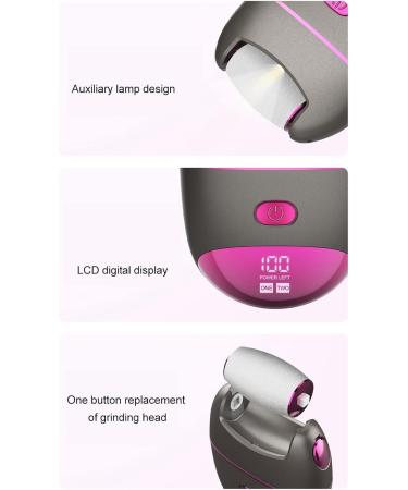 Electric Foot Callus Grinder Rechargeable Heel Callus Remover Cracked Heel Repair Tool for Dead Skin Exfoliation - Buy Online on GoSupps.com