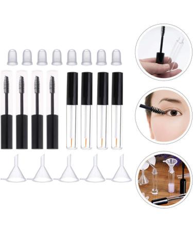 FOMIYES 1 Set Empty Eyelashes Clear Lipglosses Lip Gloss Tubes with Wand Mascara Containers Dropper - Buy Online on GoSupps.com