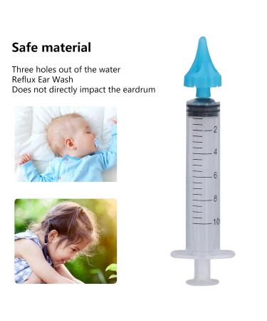 4-Piece Ear Wax Cleaner Syringe Set - Silicone Tip Design for Home Ear Cleaning - Buy Online on GoSupps.com
