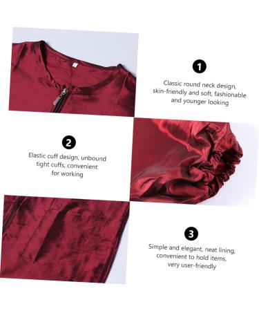 TOVINANNA Spa Clothes Spa Salon Suit Clothes Protective Apron Hair Dyeing Apron Beauty Technician Overalls - Buy Online on GoSupps.com