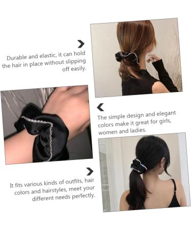 minkissy 1pc Hair Ring Pearl Tassel Hair Tie Vintage Hair Scrunchies Scrunchy Hair Ties Hair Scrunchies for Girls Hair Claw Clips for Women Girl Hairbands Miss Ponytail Fabric The Bubble - Buy Online on GoSupps.com