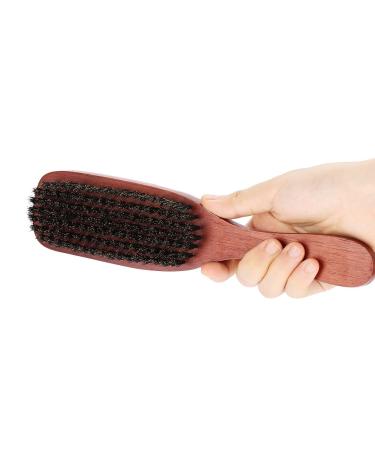 Wild Boar Bristle Hairbrush & Beard Brush for Men - Promotes Beard Growth Mustache Care 21cm | Ideal with Balms & Oils - Buy Online on GoSupps.com