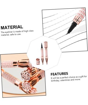 Didiseaon 2pcs Liquid Eyeliner Cosmetics Eyeliner Girl Makeup Accessory Eye Makeup Accessory Beautiful Eyeliner Woman Eyeliner Pencil Girl Eyeliner Eye Line Drawing Pencil Tool - Buy Online on GoSupps.com