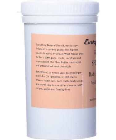 Unrefined Organic 100% Grade A Shea Butter - 1 lb (16 oz)- African Raw Pure - Use Alone or in DIY Body Butters Lotions Soap Lotion Bars Lip Balms and More! - Buy Online on GoSupps.com