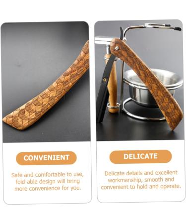 Healeeved Manual Razor for Men - Professional Stainless Steel Friseur Razor for Precision Grooming - Buy Online on GoSupps.com