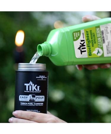 Tiki 1218071 Brand 32 oz. Clean Burn BiteFighter Fuel Torch Oil 32 ounce - Buy Online on GoSupps.com