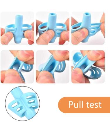 Jinlaili Pencil Handles - 8 STK Writing Aid Grip for Kids | Silicone Posture Correction Tool for Comfortable Writing - Buy Online on GoSupps.com