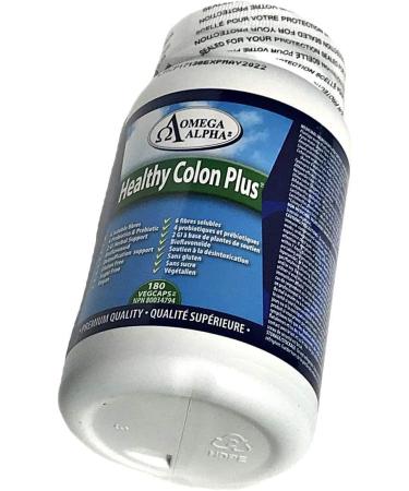 Omega Alpha Healthy Colon Plus 180 Capsules - Buy Online on GoSupps.com