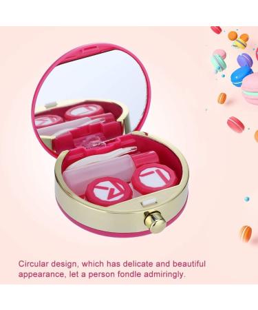 JTLB Mini Contact Lens Holder Cute Rose Red Eye Care Lens Case Set & Travel Kit - Buy Online on GoSupps.com